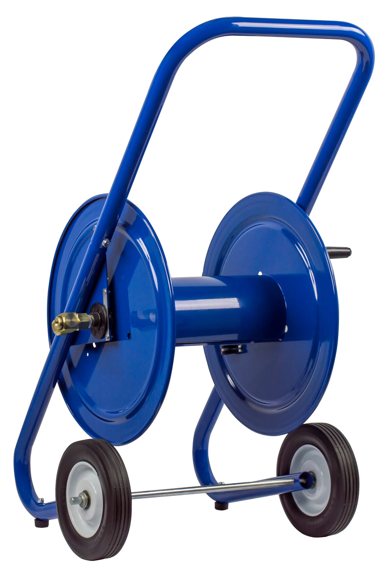 117-4-225-DM by Coxreels | DM Series | 4,000 PSI Dolly Hand Crank Hose Reel | 1/2" Hose ID, 1/2" FNPT Inlet | Steel | 225ft Capacity, Hose Not Included