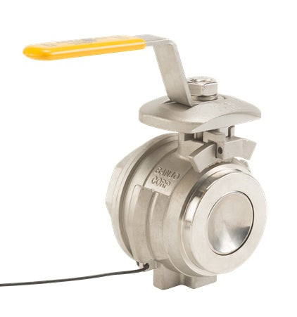 DM220ASS by Banjo | Dry-Mate® Dry Disconnect | 2" Full Port Male x FPT Threads with all PTFE Seals | Opening Thru Ball: 2" | 300 PSI | Stainless Steel