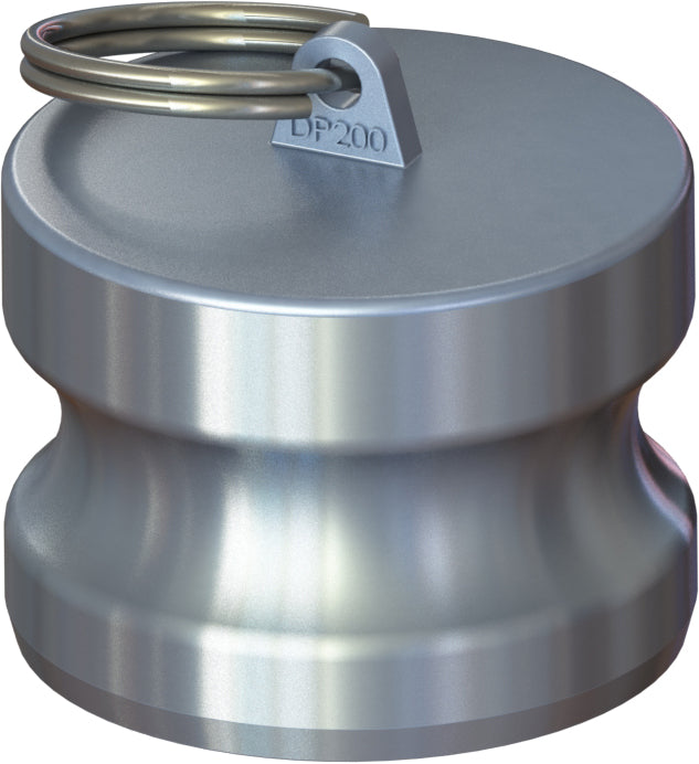 DP-AL-500 by Campbell Fittings | Standard Cobra Cam & Groove Coupling | Type DP | 5" Adapter End | Aluminum