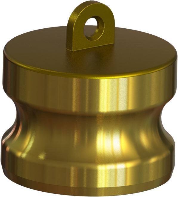DP-BR-250 by Campbell Fittings | Standard Cobra Cam & Groove Coupling | Type DP | 2-1/2" Adapter End | Brass