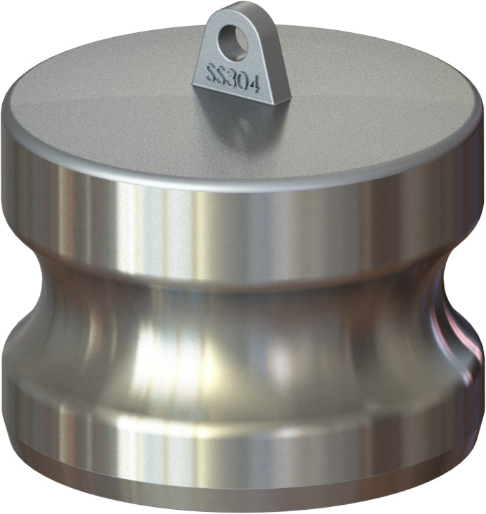DP-SS-250 by Campbell Fittings | Standard Cobra Cam & Groove Coupling | Type DP | 2-1/2" Adapter End | 304 Stainless Steel
