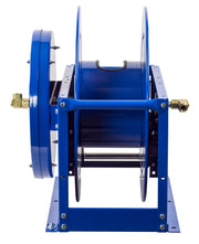 DLPL-4100 by Coxreels | DP Series | 300 PSI Dual Hose Spring Driven Hose Reel | 1/2" Hose ID, 1/2" FNPT Inlet | Steel | 100ft Capacity, Hose Not Included
