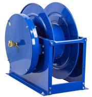 DMPL-350 by Coxreels | DP Series | 3,000 PSI Dual Hose Spring Driven Hose Reel | 3/8" Hose ID, 3/8" FNPT Inlet | Steel | 50ft Capacity, Hose Not Included