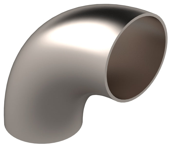 DVF-C150R1Q Dixon Valve Vacuum Weld Fitting - Weld 90° Elbow for D-TORR Vacuum Fitting - 1-1/2" OD - 316 Stainless Steel