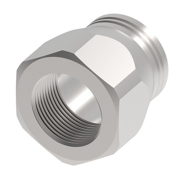 1208-10S Aeroquip by Danfoss | Reusable PTFE Fitting Socket | -10 Hose Size | Carbon Steel