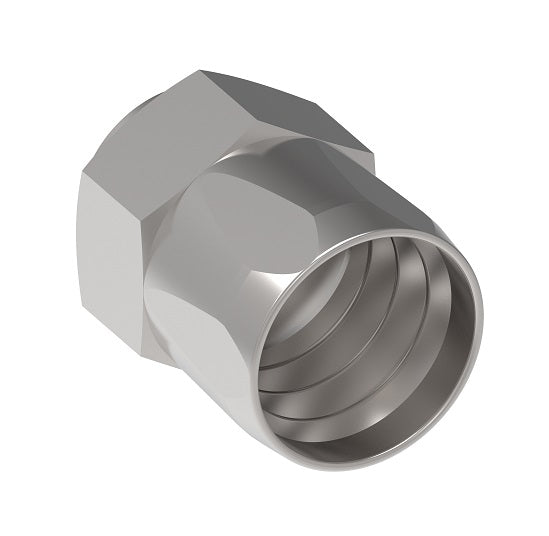 1214-6S Aeroquip by Danfoss | Reusable Braided Hose Fitting Socket | -06 Hose Size | Carbon Steel