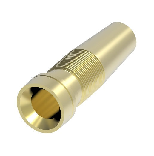 1251-12B Aeroquip by Danfoss | Reusable Engine Fitting Nipple | -12 Male 37° JIC x -12 Reusable Hose End | Brass