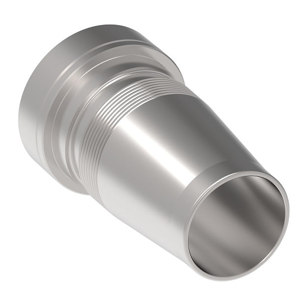 1251-6-4S Aeroquip by Danfoss | Reusable Engine Fitting Nipple | -06 Male 37° JIC x -04 Reusable Hose End | Carbon Steel