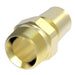 1252-8-10B Aeroquip by Danfoss | Reusable Engine Fitting Nipple | -08 Male NPTF x -10 Reusable Hose End | Brass