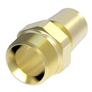 1252-24-24B Aeroquip by Danfoss | Reusable Engine Fitting Nipple | -24 Male NPTF x -24 Reusable Hose End | Brass
