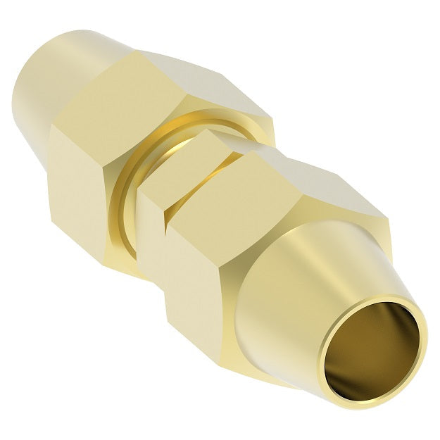 162X6 by Danfoss | Compression Fitting | Union | Long Nut | 3/8" Tube OD | Brass