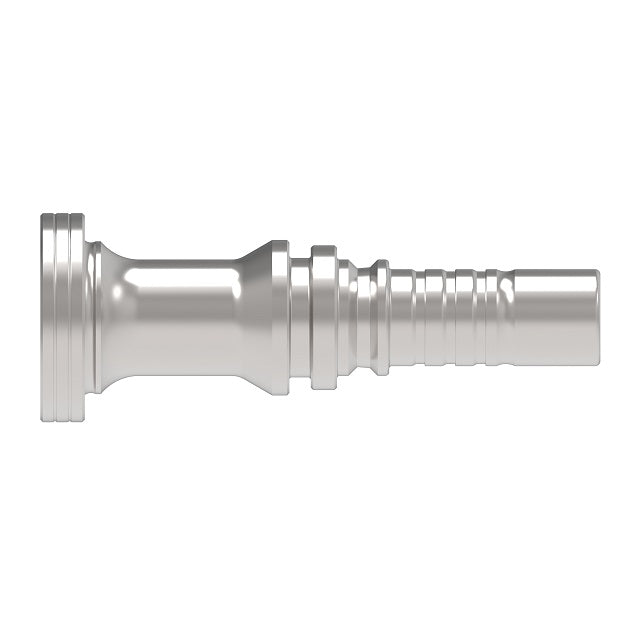 1W16FH16 Aeroquip by Danfoss | SAE Code 62 Flange Nipple for Four Spiral Hose | -16 SAE Code 62 Flange x -16 Hose Barb | Steel