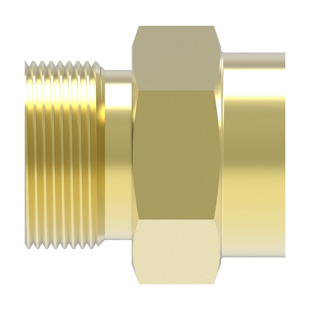 202208-14-12B Aeroquip by Danfoss | Braze Adapter | -14 Male 5400 Series Thread x -12 Braze | Brass