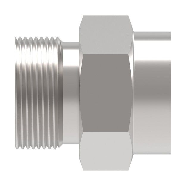 202208-10-8S Aeroquip by Danfoss | Braze Adapter | -10 Male 5400 Series Thread x -08 Braze | Brass