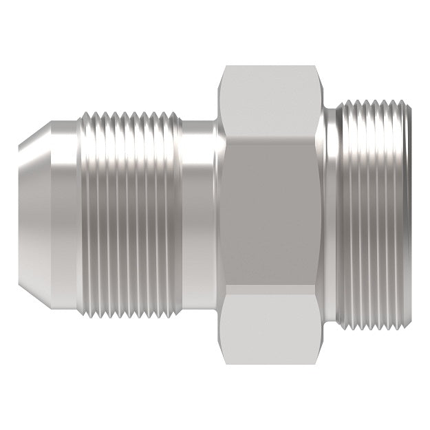 202220-4-4S Aeroquip by Danfoss | Straight Adapter | -04 Male JIC x -04 Male 5400 Series Thread | Steel