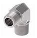 2085-16-16S Aeroquip by Danfoss | External Pipe/Internal Pipe 90° Elbow Adapter | -16 Male NPTF x -16 Male NPTF | Steel