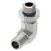 2213-8-10S Aeroquip by Danfoss | Male 90° Elbow Adapter | 1/2" Male NPTF x 7/8" Male SAE ORB | Carbon Steel