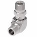 2251-4-4S Aeroquip by Danfoss | External Pipe Swivel/External Pipe 90° Elbow Adapter | -04 Male NPTF x -04 Male NPTF | Steel