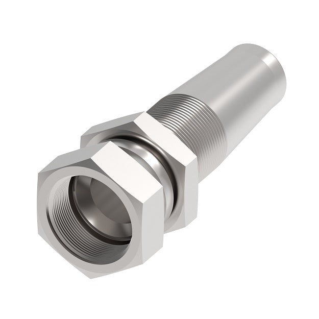 259-2411-10 Aeroquip by Danfoss | Reusable Engine Fitting Nipple | -10 Female JIC 37° x -10 Reusable Hose End | Stainless Steel