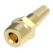 2412-8-8B Aeroquip by Danfoss | Reusable Nipple Hose Fitting | -08 Male NPTF x -08 Reusable Hose End | Brass