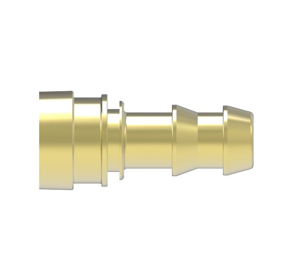 4115-8-6B Aeroquip by Danfoss | Braided Hose Reusable Fitting Nipple | -08 Female SAE 45° x -06 Reusable Hose End | Brass