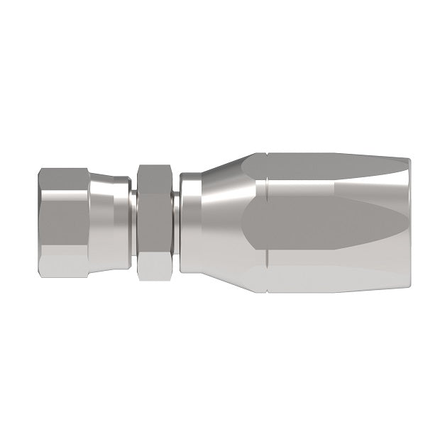 4730-10-8S Aeroquip by Danfoss | High Pressure 4 Light Spiral Reusable Hose Fitting | -10 Female 37° JIC x -08 Reusable Hose End | Carbon Steel