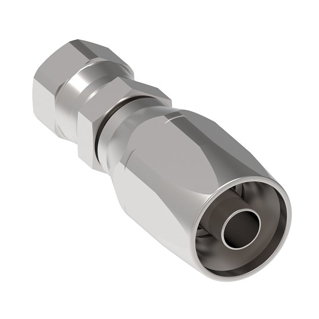 4730-8-8S Aeroquip by Danfoss | High Pressure 4 Light Spiral Reusable Hose Fitting | -08 Female 37° JIC x -08 Reusable Hose End | Carbon Steel