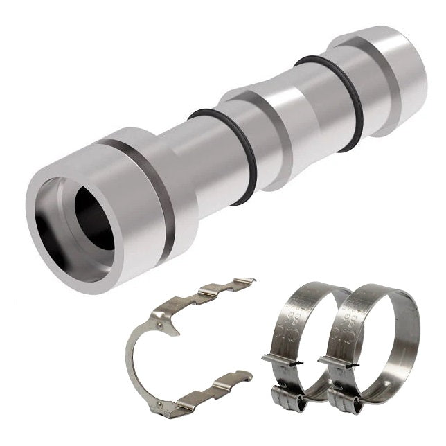 FF14210 Aeroquip by Danfoss | EZ Clip System Fitting Kit | Includes FF12262-0606 Lifesaver Braze Nipple Fitting with FF14171 Clip & Cage Kit