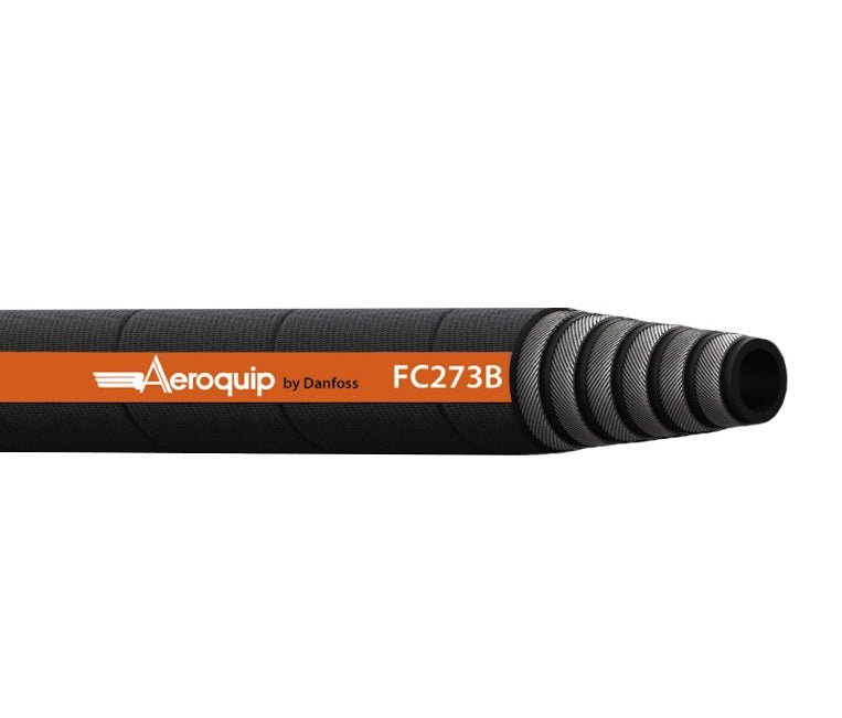 FC273B-20 Aeroquip by Danfoss | BRUISER Premium Ultra Abrasion Resistant 6-Spiral Wire Hydraulic Hose | SAE 100R13 | 1.25" ID