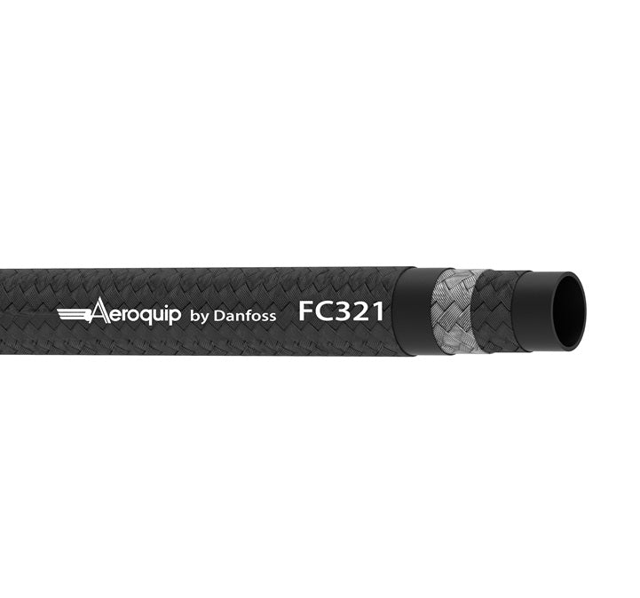 FC321-06 Aeroquip by Danfoss | LPG Stainless Steel Wire Braided Transportation Hose | 0.31" ID