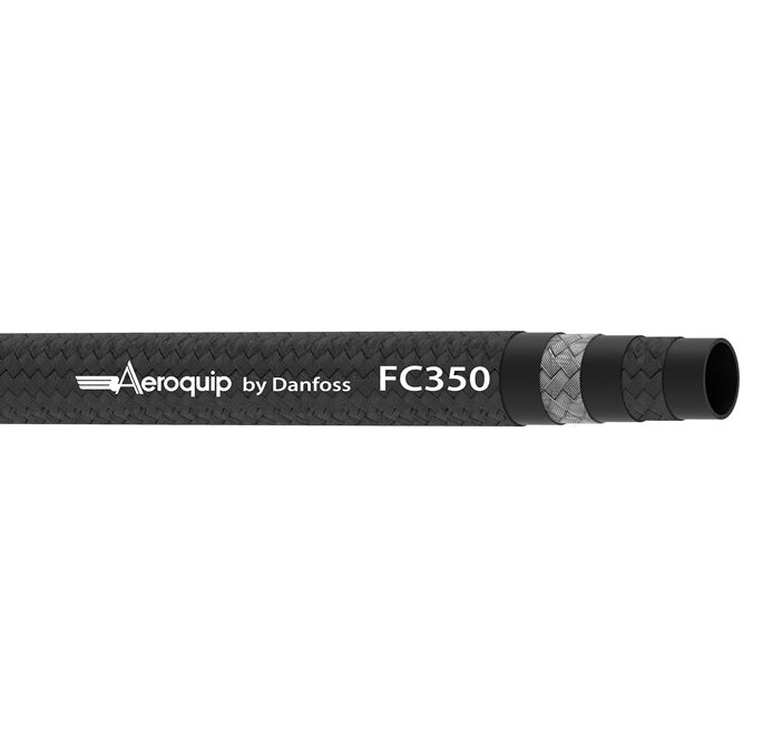 FC350-20 Aeroquip by Danfoss | Engine & Air Brake Hose | SAE J1402 | 1.12" ID | Black