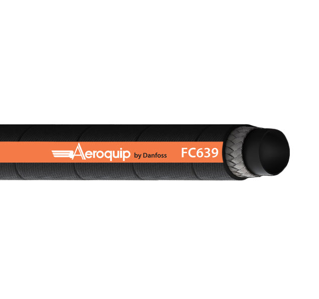 FC639-04 Aeroquip by Danfoss | MatchMate® Global 3000 PSI Constant Pressure Single Wire Braid Hydraulic Hose | SAE 100R1 | 0.25" ID