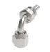 FC8171-1212S Aeroquip by Danfoss | Crimp Nipple Fitting | 90° Elbow | -12 Female 37 JIC x -12 Hose Barb | Carbon Steel