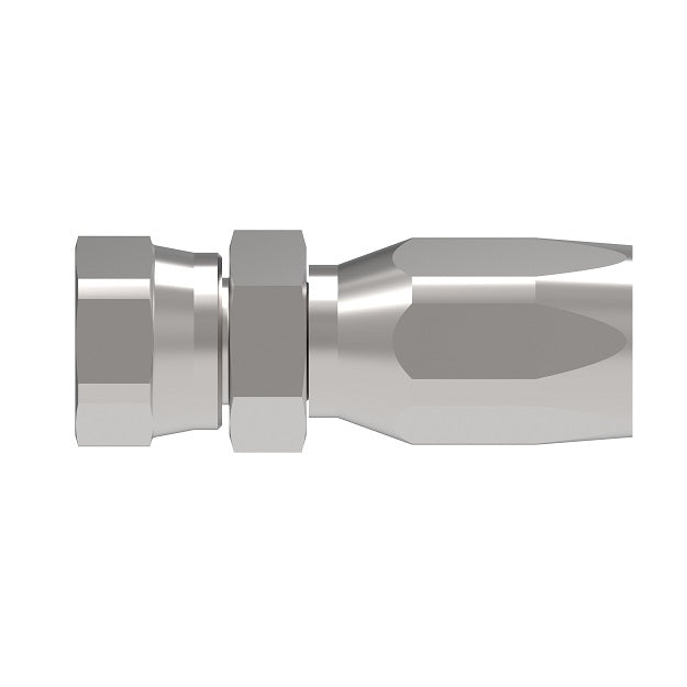 FC9210-1212S Aeroquip by Danfoss | Reusable Hose Fitting | -12 Female SAE 45° x -12 Reusable Hose End | Carbon Steel