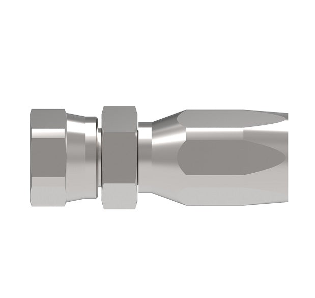 FC9215-0808S Aeroquip by Danfoss | Reusable Hose Fitting | -08 Female 37° JIC x -08 Reusable Hose End | Carbon Steel
