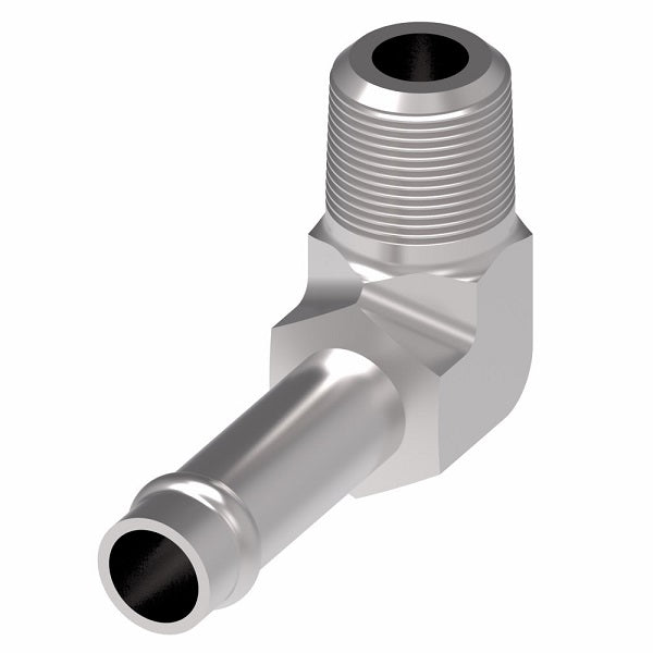 FF1162-0406S Aeroquip by Danfoss | External Pipe/Hose Connector 90° Elbow Adapter | -04 Male NPTF x -06 Hose Connector | Steel