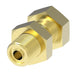 FF1922T1-1214B Aeroquip by Danfoss | ORS Male Braze Adapter | 1-3/16" Male O-Ring Face Seal x 7/8" Tube OD | Brass