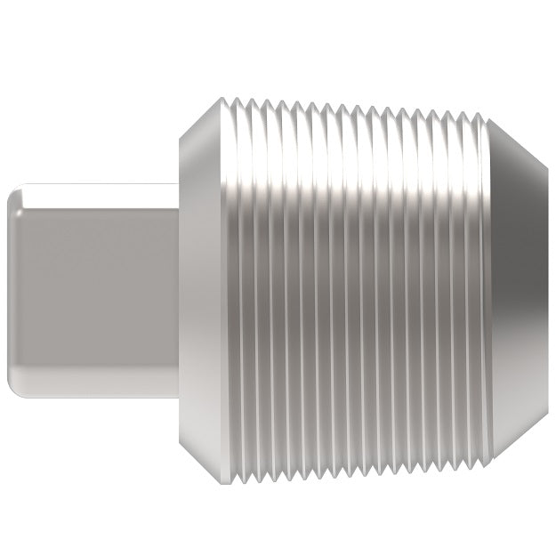 FF4177-08S Aeroquip by Danfoss | Square Head Plug Adapter | -08 Male NPTF | Carbon Steel