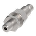 FF4186-0804-2S Aeroquip by Danfoss | NPTF Bulkhead Coupling Adapter | -08 Male NPTF x -04 Male NPTF (3.94" Length) | Carbon Steel