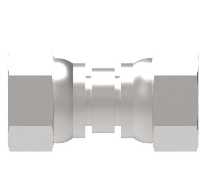 FF4283-1616S Aeroquip by Danfoss | BSPP/BSPP Female 60° Cone Adapter | -16 Female BSPP x -16 Female BSPP | Carbon Steel