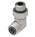 FF4291T0808S Aeroquip by Danfoss | ORFS / Adjustable BSPP Adapter | 90° Elbow | -08 Male O-Ring Face Seal x -08 Male BSPP | Carbon Steel