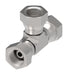 FF4306-1616S Aeroquip by Danfoss | JIC Union Adapter | Tee | -16 Female JIC x -16 Female JIC x -16 Female JIC | Carbon Steel