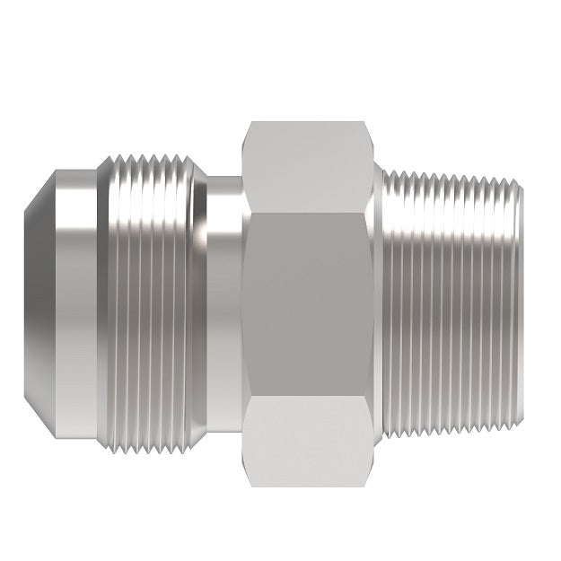 FF4320-1212S Aeroquip by Danfoss | JIS Gas 60°/BSPT Adapter | -12 Male JIS 60° x -12 Male BSPT | Carbon Steel