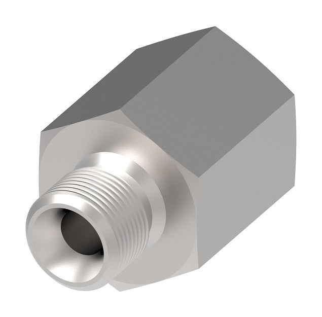 FF4321-2016S Aeroquip by Danfoss | BSPP 60° Cone/BSPP Adapter | -20 Male BSPP 60° x -16 Female BSPP | Carbon Steel