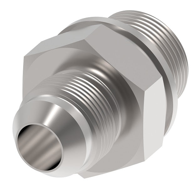 FF4330-0410S Aeroquip by Danfoss | 37° JIC/Metric O-Ring Adapter | -04 Male 37° JIC x M10 Male Metric | Carbon Steel