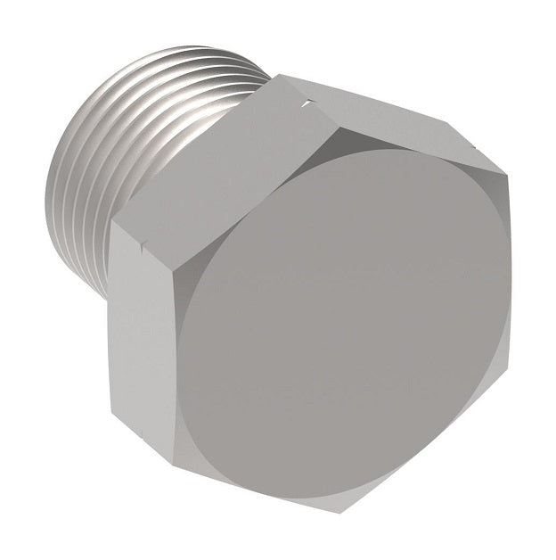 FF91571-08S Aeroquip by Danfoss | BSPP 60° Seat Plug | -08 Male BSPP | Carbon Steel