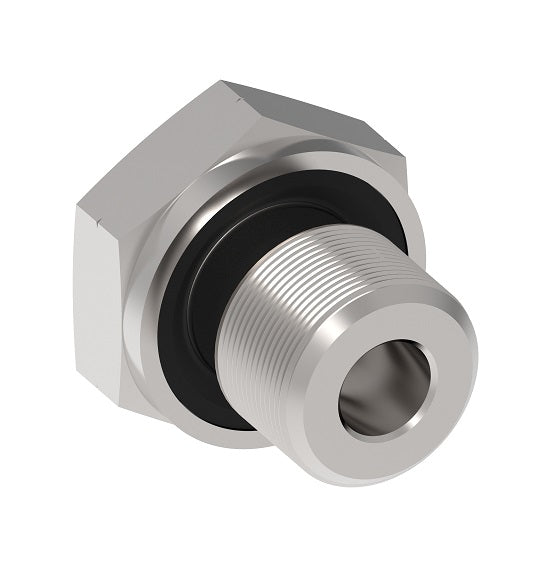 FF91573-04S Aeroquip by Danfoss | BSPP Captive Seal Plug | -04 Male BSPP | Carbon Steel