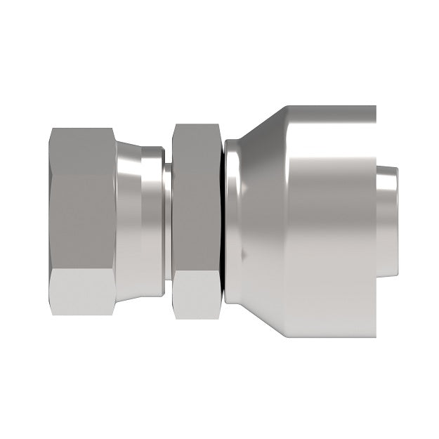 FJ3901-1212S Aeroquip by Danfoss | A/C Refrigeration Hose Fitting | -12 Female 37° JIC Swivel x -12 Hose Barb | Carbon Steel