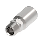 FJ9121-0606S Aeroquip by Danfoss | Field Crimp Hose Fitting | -06 Male NPTF x -06 Hose Barb | Carbon Steel