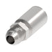 FJ9125-1010S Aeroquip by Danfoss | Field Crimp Hose Fitting | -10 Male 37° JIC Flare x -10 Hose Barb | Carbon Steel